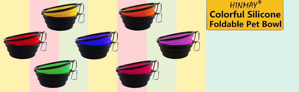 Large Size Collapsible Dog Bowl