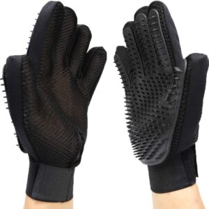 MYYINGELE Dog Pet Gloves, Pet Dog Cat Grooming Glove Hair Remover Brush Glove for Gentle and Efficient Pet Grooming Clean Massage Gloves 1Pcs for Cat Dog