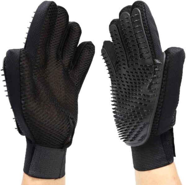 MYYINGELE Dog Pet Gloves, Pet Dog Cat Grooming Glove Hair Remover Brush Glove for Gentle and Efficient Pet Grooming Clean Massage Gloves 1Pcs for Cat Dog