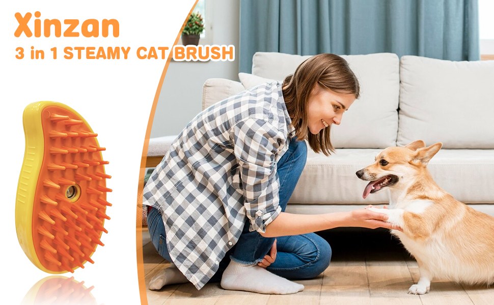 cat steam brush