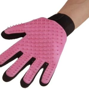 Yeancs Pet Grooming Glove 2 Pack (Pink)