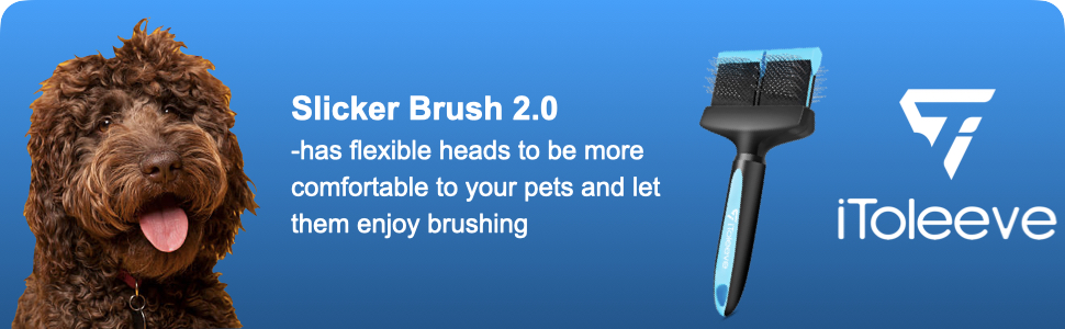 Slicker brush